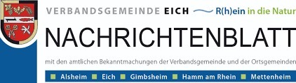 Nachrichtenblatt Verbandsgemeinde Eich